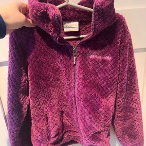 Columbia Magenta Fleece Jacket